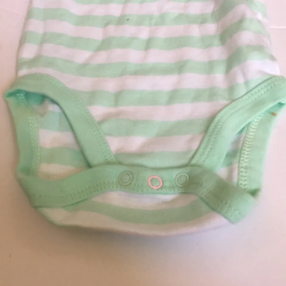 infant cloud island onesie 0-3 months nwot